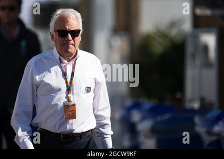 Charlie Whiting (GBR) FIA-Delegierter. Großer Preis von Kanada, Samstag, 6. Juni 2015. Montreal, Kanada. Stockfoto