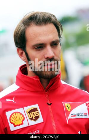 Jean-Eric Vergne (FRA) Ferrari Testfahrer. Großer Preis von Österreich, Sonntag, 21. Juni 2015. Spielberg, Österreich. Stockfoto