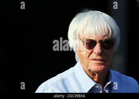 Bernie Ecclestone (GBR). Großer Preis von Ungarn, Freitag, 24. Juli 2015. Budapest, Ungarn. Stockfoto