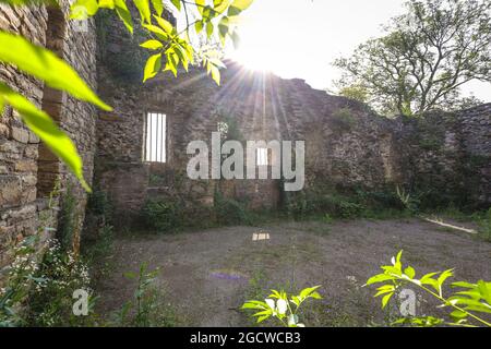 Wetter an der Ruhr, Nordrhein-Westfalen, Deutschland - Schloss Wetter in der historischen Altstadt von Wetter an der Ruhr. Stockfoto