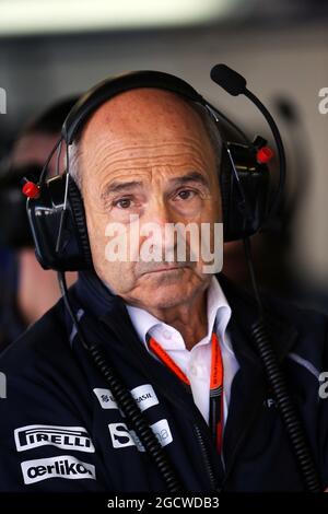 Peter sauber (SUI) sauber Präsident des Verwaltungsrats. Großer Preis von Italien, Samstag, 5. September 2015. Monza Italien. Stockfoto