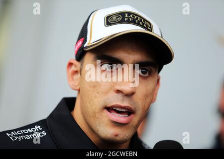 Pastor Maldonado (EHRW.) Lotus F1 Team. Großer Preis von Japan, Donnerstag, 24. September 2015. Suzuka, Japan. Stockfoto