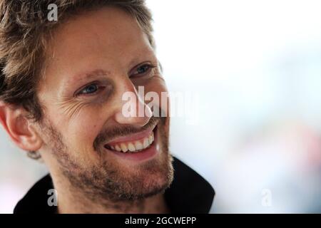 Romain Grosjean (FRA) Lotus F1 Team. Großer Preis von Japan, Samstag, 26. September 2015. Suzuka, Japan. Stockfoto