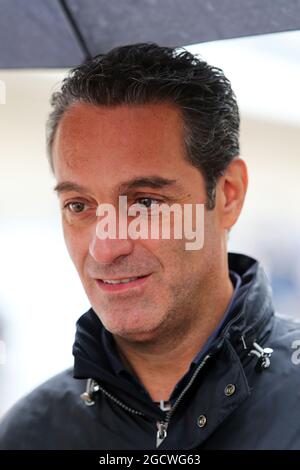 Carlos Slim DOMiT (MEX) Chairman of America Movil. Großer Preis der Vereinigten Staaten, Sonntag, 25. November 2015. Circuit of the Americas, Austin, Texas, USA. Stockfoto