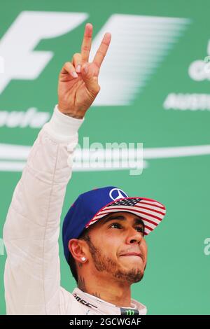 Großer Preis der Vereinigten Staaten, Sonntag, 25. November 2015. Circuit of the Americas, Austin, Texas, USA. Stockfoto
