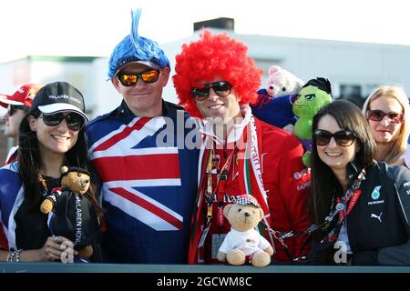 Lüfter. Großer Preis von Australien, Donnerstag, 17. März 2016. Albert Park, Melbourne, Australien. Stockfoto