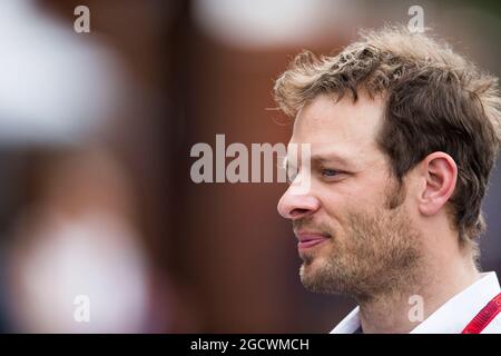 Alex Wurz (AUT) Williams Driver Mentor / GPDA Chairman. Großer Preis von Australien, Donnerstag, 17. März 2016. Albert Park, Melbourne, Australien. Stockfoto