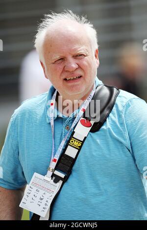 Norbert Vettel (GER), Vater von Sebastian Vettel (GER) Ferrari. Großer Preis von Bahrain, Freitag, 1. April 2016. Sakhir, Bahrain. Stockfoto