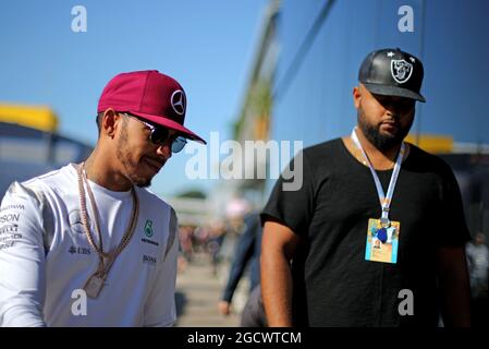 Lewis Hamilton (GBR) Mercedes AMG F1. Stockfoto