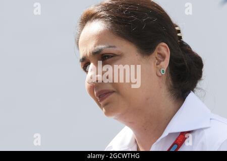 Monisha Kaltenborn (AUT) sauber Teamleiterin. Großer Preis von Spanien, Sonntag, 17. Mai 2016. Barcelona, Spanien. Stockfoto