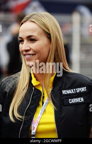 Carmen Jorda (ESP) Renault Sport F1 Team Development Driver. Großer Preis von Monaco, Sonntag, 29. Mai 2016. Monte Carlo, Monaco. Stockfoto