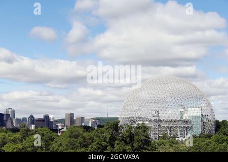 Landschaftlich Reizvolle Stadt Montreal. Großer Preis von Kanada, Freitag, 10. Juni 2016. Montreal, Kanada. Stockfoto