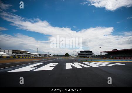 Atmosphäre. FIA-Langstrecken-Weltmeisterschaft, 24 Stunden von Le Mans - Training und Qualifying, Mittwoch, 15. Juni 2016. Le Mans, Frankreich. Stockfoto