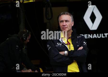 Bob Bell (GBR) Renault Sport F1 Team Chief Technical Officer. Großer Preis von Großbritannien, Freitag, 8. Juli 2016. Silverstone, England. Stockfoto