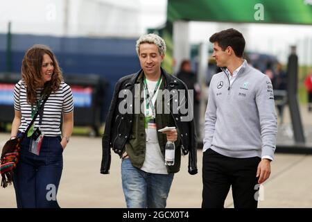 Großer Preis von Großbritannien, Sonntag, 10. Juli 2016. Silverstone, England. Stockfoto