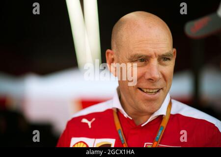 Jock Clear (GBR) Ferrari Engineering Director. Großer Preis von Ungarn, Freitag, 22. Juli 2016. Budapest, Ungarn. Stockfoto