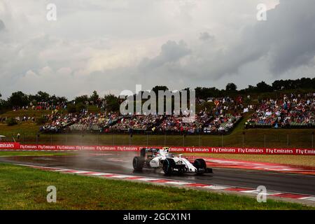 Valtteri Bottas (FIN) Williams FW38. Großer Preis von Ungarn, Samstag, 23. Juli 2016. Budapest, Ungarn. Stockfoto