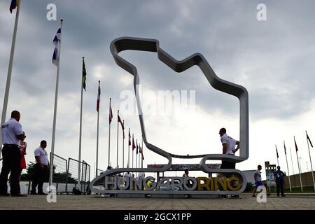 Hungaroring-Atmosphäre. Großer Preis von Ungarn, Sonntag, 24. Juli 2016. Budapest, Ungarn. Stockfoto