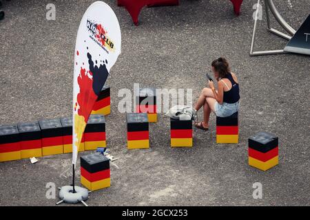 Fanzone. Großer Preis von Deutschland, Freitag, 29. Juli 2016. Hockenheim, Deutschland. Stockfoto