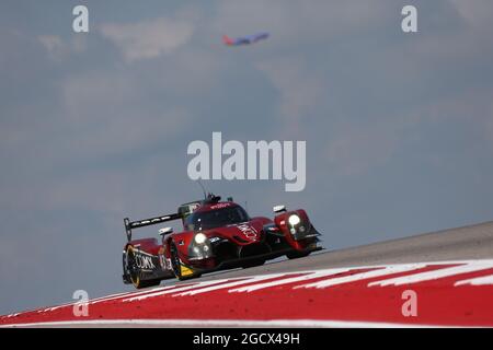 Ricardo Gonzalez (MEX) / Filipe Albuquerque (POR) / Bruno Senna (BRA) #43 RGR Sport by Morand Orca 05 - Nissan. FIA-Langstrecken-Weltmeisterschaft, Rd 6, 6 Stunden Rennstrecke der Amerikas. Freitag, 16. September 2016. Austin, Texas, USA. Stockfoto