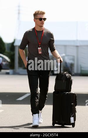 Nico Hulkenberg (GER) Sahara Force India F1. Großer Preis von Japan, Donnerstag, 6. Oktober 2016. Suzuka, Japan. Stockfoto