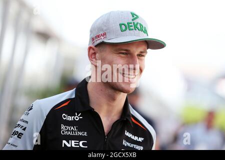 Nico Hulkenberg (GER) Sahara Force India F1. Großer Preis von Japan, Donnerstag, 6. Oktober 2016. Suzuka, Japan. Stockfoto