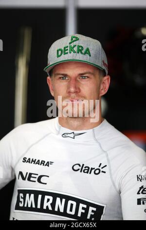 Nico Hulkenberg (GER) Sahara Force India F1. Großer Preis von Japan, Freitag, 7. Oktober 2016. Suzuka, Japan. Stockfoto