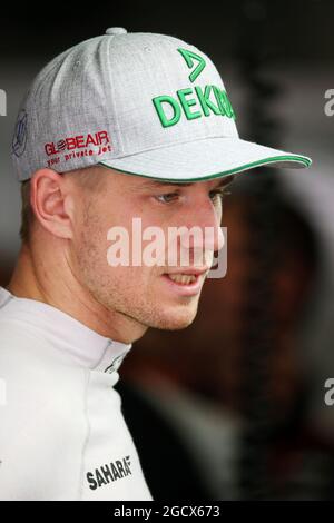 Nico Hulkenberg (GER) Sahara Force India F1. Großer Preis von Japan, Freitag, 7. Oktober 2016. Suzuka, Japan. Stockfoto