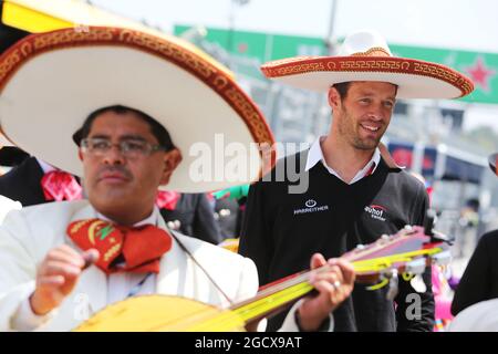 Alex Wurz (AUT) Williams Driver Mentor / GPDA Chairman. Großer Preis von Mexiko, Sonntag, 31. Oktober 2016. Mexiko-Stadt, Mexiko. Stockfoto