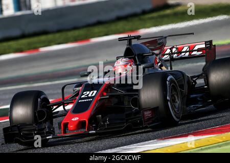 Kevin Magnussen (DEN) Haas VF-17. Formel-1-Tests, Tag 3, Donnerstag, 9. März 2017. Barcelona, Spanien. Stockfoto