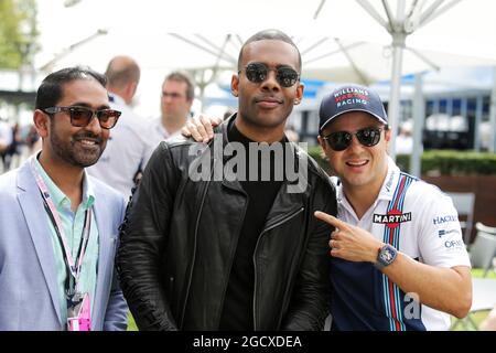 Der BH von William, Großer Preis von Australien, Freitag, 24. März 2017. Albert Park, Melbourne, Australien. Stockfoto