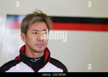 Kamui Kobayashi (JPN) Toyota Gazoo Racing. FIA-Langstrecken-Weltmeisterschaft, Runde 1, Samstag, 15. April 2017. Silverstone, England. Stockfoto