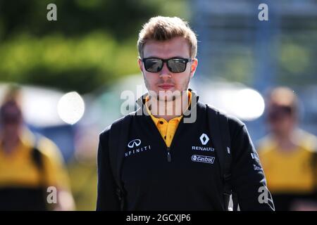 Sergey Sirotkin (RUS) Renault Sport F1 Team Dritter Fahrer. Großer Preis von Kanada, Samstag, 10. Juni 2017. Montreal, Kanada. Stockfoto