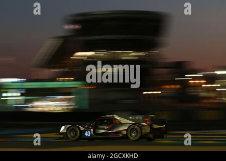 James Allen (AUS) / Franck Matelli (FRA) / Richard Bradley (GBR) #40 Graff, Orca 07 - Gibson. FIA-Langstrecken-Weltmeisterschaft, Le Mans 24 Stunden - Rennen, Sonntag, 18. Juni 2017. Le Mans, Frankreich. Stockfoto