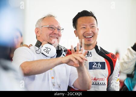 David Cheng (USA) #38 Jackie Chan DC Racing, Orica 07 - Gibson FIA Langstrecken-Weltmeisterschaft, Le Mans 24 Stunden - Rennen, Sonntag, 18. Juni 2017. Le Mans, Frankreich. Stockfoto