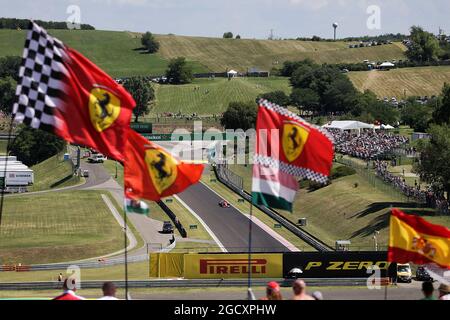 Sebastian Vettel (GER) Ferrari SF70H. Großer Preis von Ungarn, Samstag, 29. Juli 2017. Budapest, Ungarn. Stockfoto