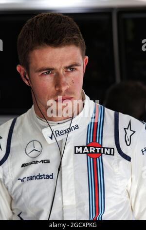 Paul di Resta (GBR) Williams Reserve Driver. Großer Preis von Ungarn, Samstag, 29. Juli 2017. Budapest, Ungarn. Stockfoto