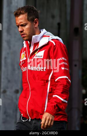 Sebastian Vettel (GER) Ferrari. Stockfoto