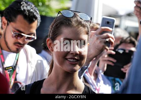 Großer Preis der Vereinigten Staaten, Sonntag, 22. Oktober 2017. Circuit of the Americas, Austin, Texas, USA. Stockfoto