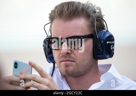Nico Rosberg (GER). Formula One Testing, Dienstag, 28. November 2017. Yas Marina Circuit, Abu Dhabi, VAE. Stockfoto