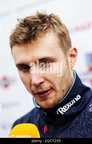 Sergey Sirotkin (RUS) Williams. Formel-1-Tests, Tag 4, Donnerstag, 1. März 2018. Barcelona, Spanien. Stockfoto