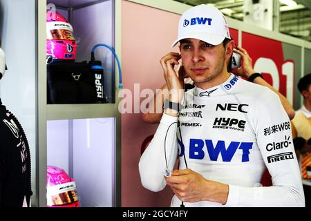 Esteban Ocon (FRA) Sahara Force India F1 Team. Stockfoto