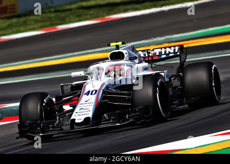 Robert Kubica (POL) Williams FW41 Reserve- und Entwicklungstreiber. Großer Preis von Spanien, Freitag, 11. Mai 2018. Barcelona, Spanien. Stockfoto
