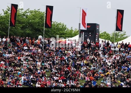 Lüfter. Großer Preis von Spanien, Samstag, 12. Mai 2018. Barcelona, Spanien. Stockfoto