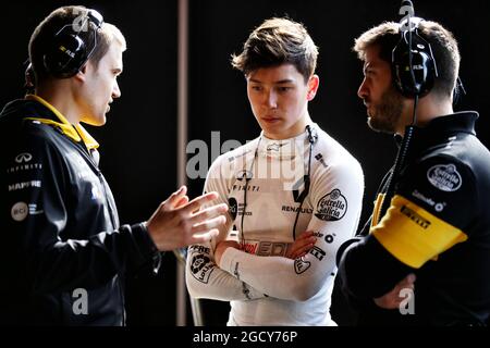 Jack Aitken (GBR) / (Kor) Renault Sport F1 Team Test- und Reservefahrer. Stockfoto