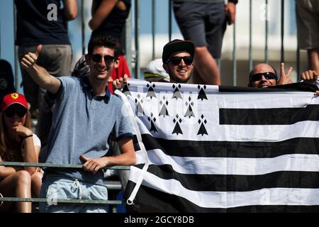 Lüfter. Großer Preis von Monaco, Samstag, 26. Mai 2018. Monte Carlo, Monaco. Stockfoto