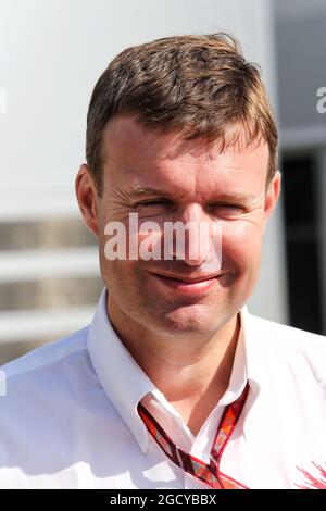 Stuart Pringle (GBR) Silverstone Circuit Managing Director. Großer Preis von Großbritannien, Freitag, 6. Juli 2018. Silverstone, England. Stockfoto