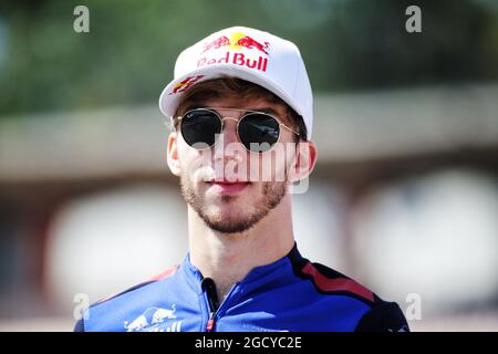 Pierre Gasly (FRA) Scuderia Toro Rosso. Großer Preis von Deutschland, Donnerstag, 19. Juli 2018. Hockenheim, Deutschland. Stockfoto