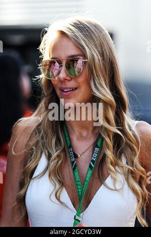 Gast im Fahrerlager. Großer Preis von Ungarn, Donnerstag, 26. Juli 2018. Budapest, Ungarn. Stockfoto