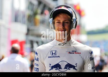 Brendon Hartley (NZL) Scuderia Toro Rosso. Großer Preis von Ungarn, Samstag, 28. Juli 2018. Budapest, Ungarn. Stockfoto